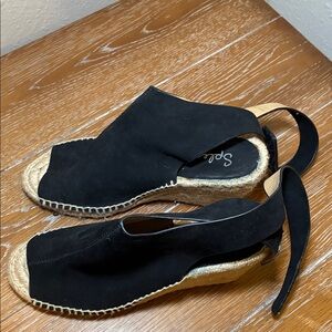 Splendid Black Espadrille Sandals